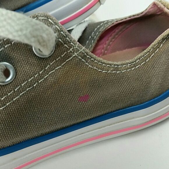 Converse All Stars Juniors Size One Double Tongue - Picture 7 of 8